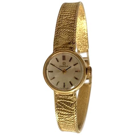 all ladies gold watches omega from 1970|vintage omega de ville watch.